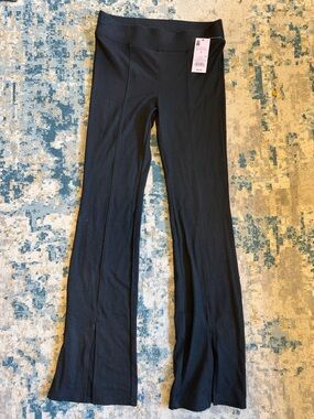 wild fable Black Flared Knit Pants